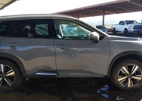 2022 Nissan Rogue Sl Intelligent Awd from USA, damaged, VIN 5N1BT3CB4NC675351